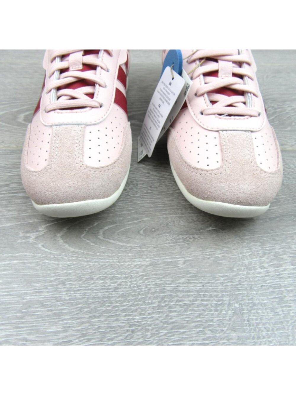 Adidas Barreda Lo Shoes Womens Size 7 Sandy Pink Team Victory Red NEW - Picture 5 of 16